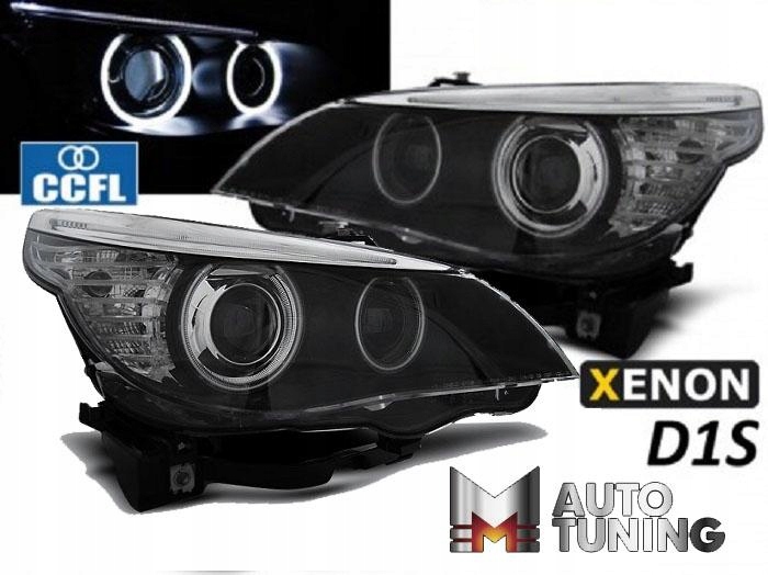 BMW E60/E61 05-07 CCFL HID D1S DUAL PROJECTOR BLAC
