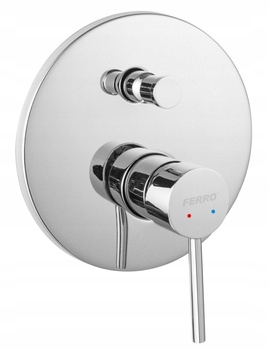 Ferro Podomietková Batéria Fiesta, 2-FUNKČNÁ, Chróm