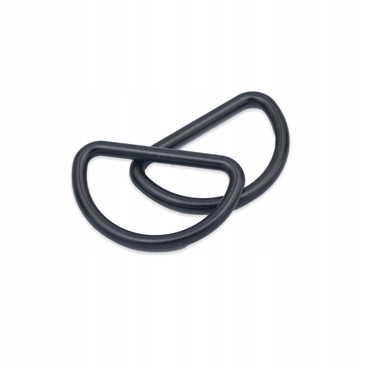 Kovové půlkruhy do kabelky kalotové černé 45mm/50 Ks 2230