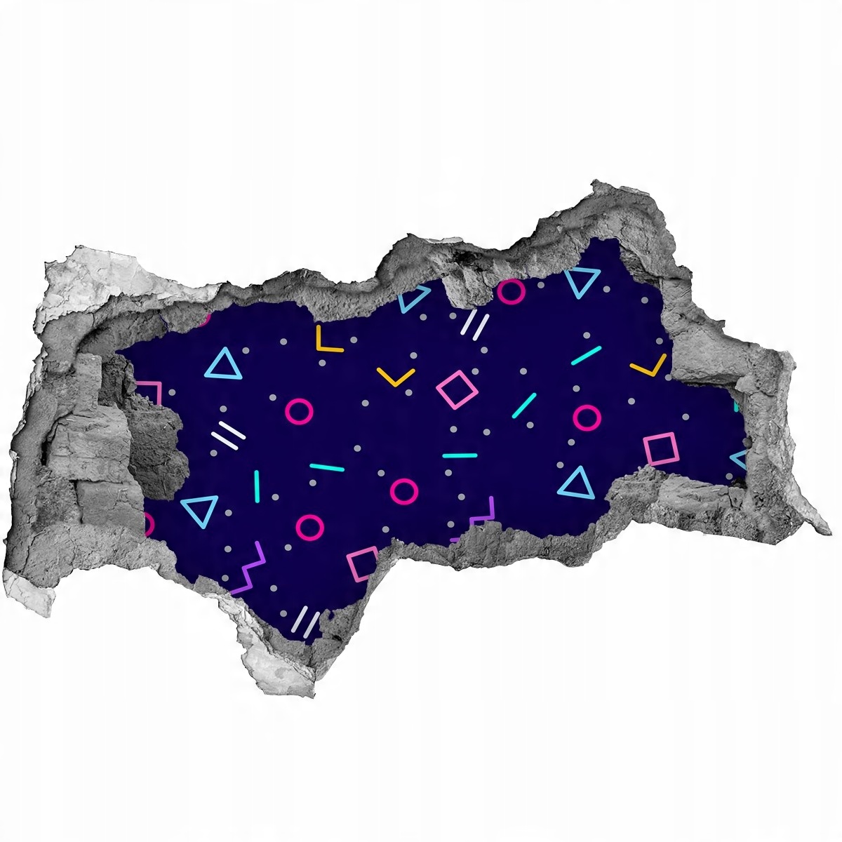 

Fototapeta dziura na ścianę Geometryczne tło 95x73