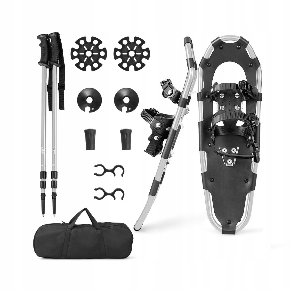 Sada sněžnic Costway 25'' velikost boty 35-45, do 100 kg