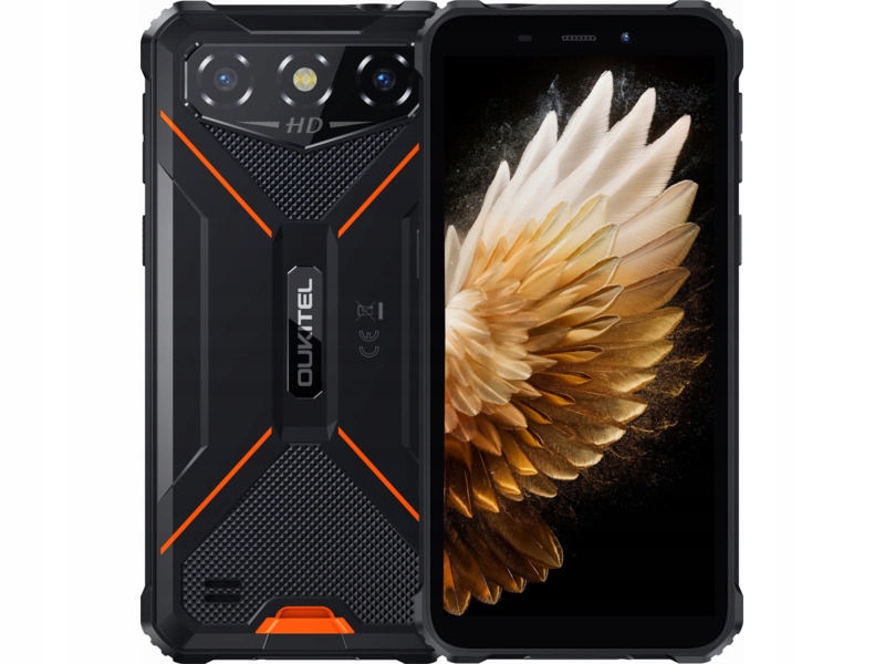 Smartfon Oukitel G3 4/128GB 6" Pomarańczowy