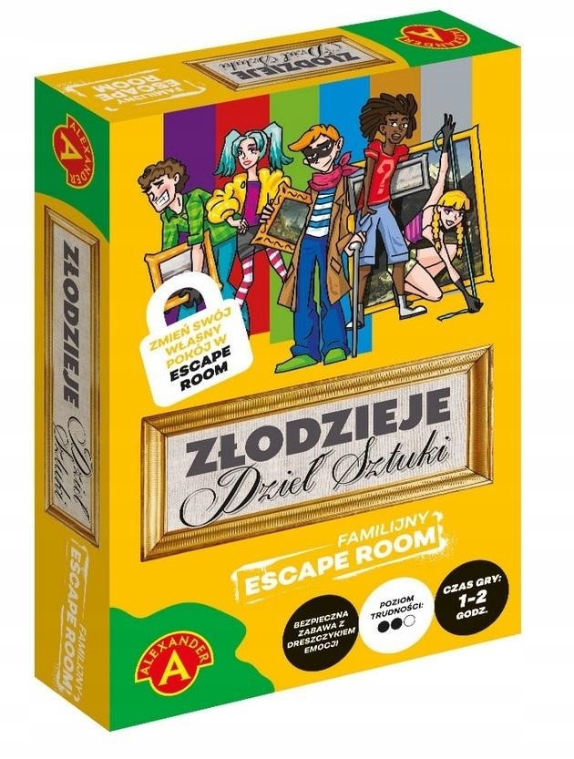 Gry dla Dzieci 7 Lat Planszowe Escape Room 2