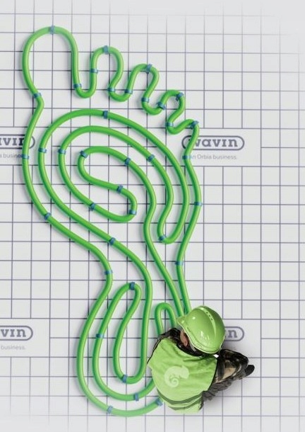 WAVIN RURA 16x2 PE-RT/EVOH/PE-RT KAMELEON PEX 600M OGRZEWANIE PODŁOGOWE Marka Wavin