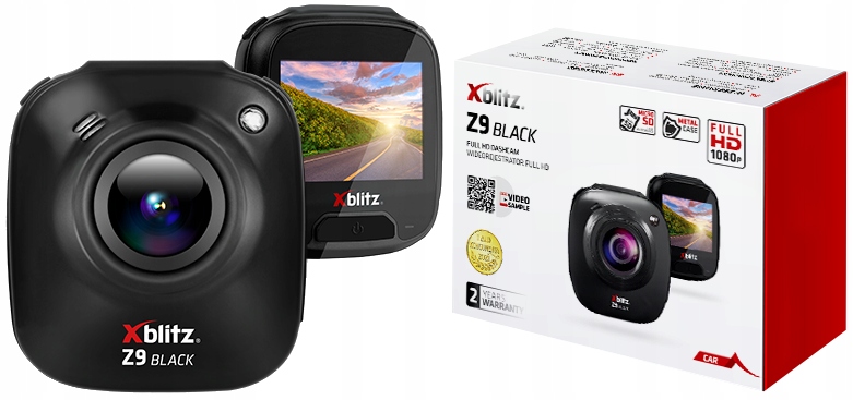

Widerejestrator kamera Xblitz Z9 FullHD Wdr 2''