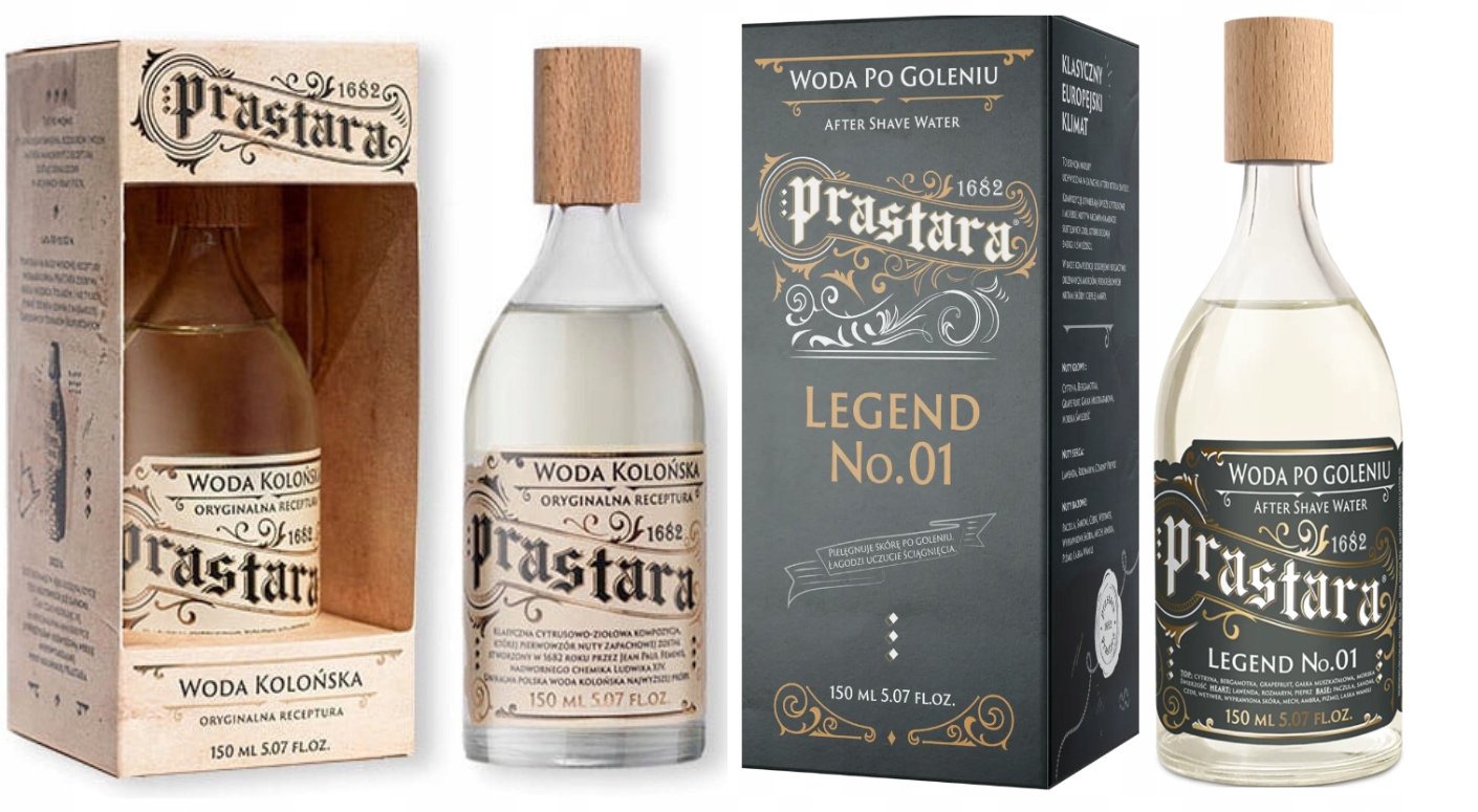 Prastara 1682 Legend Voda po holení 150 Ml Kolínská voda 150 ml barber