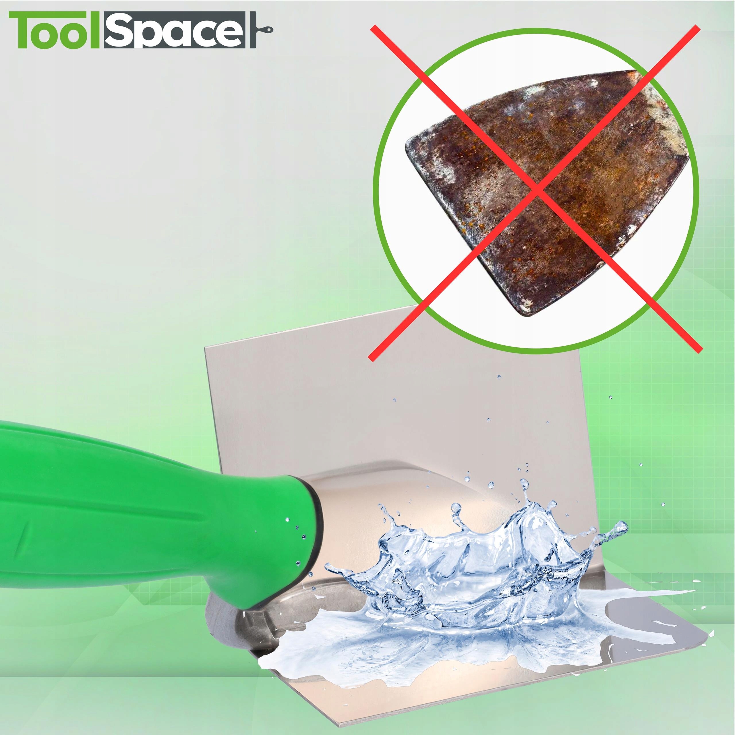 Kielnia kątowa wewnętrzna zewnętrzna 80x65mm ZESTAW 2 SZT Marka Gold tools