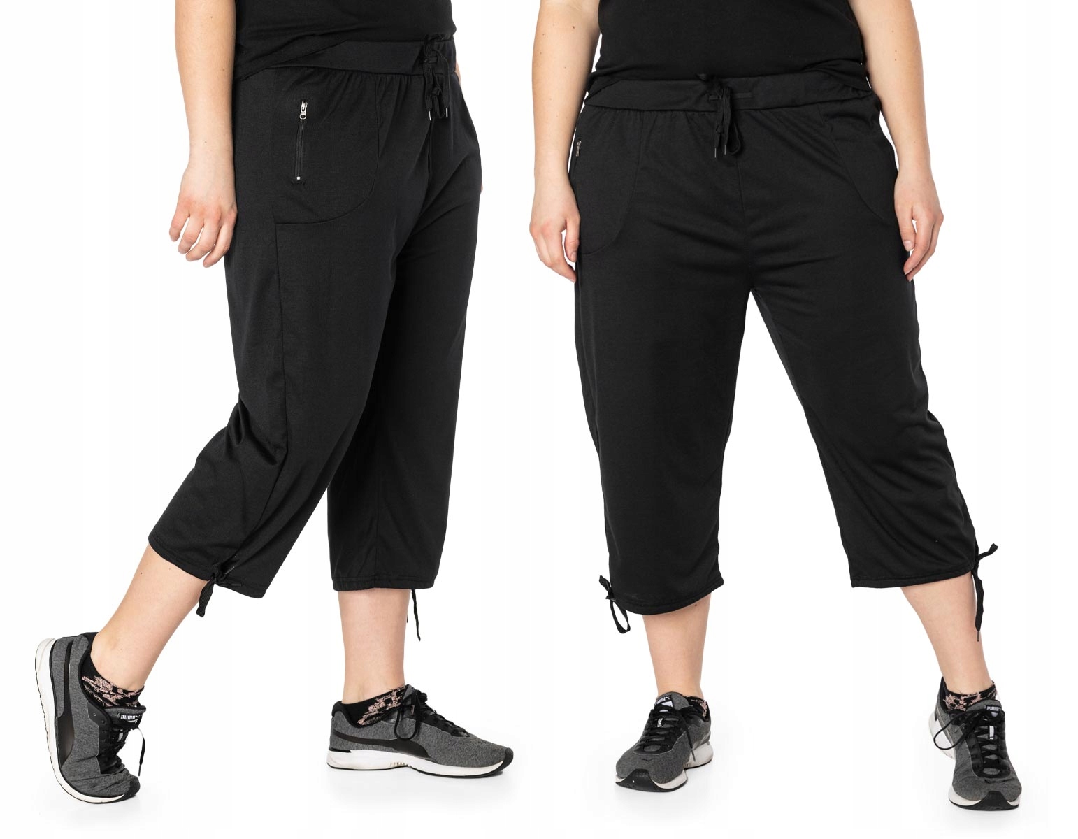 

Duże Krótkie Spodenki Damskie Rybaczki 86022-2 7XL