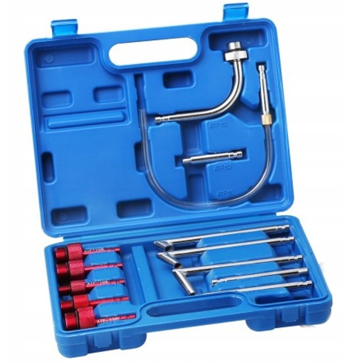 Pompa do wymiany oleju w automatycznych skrzyniach biegów + adaptery 13el. Kod producenta F-61930