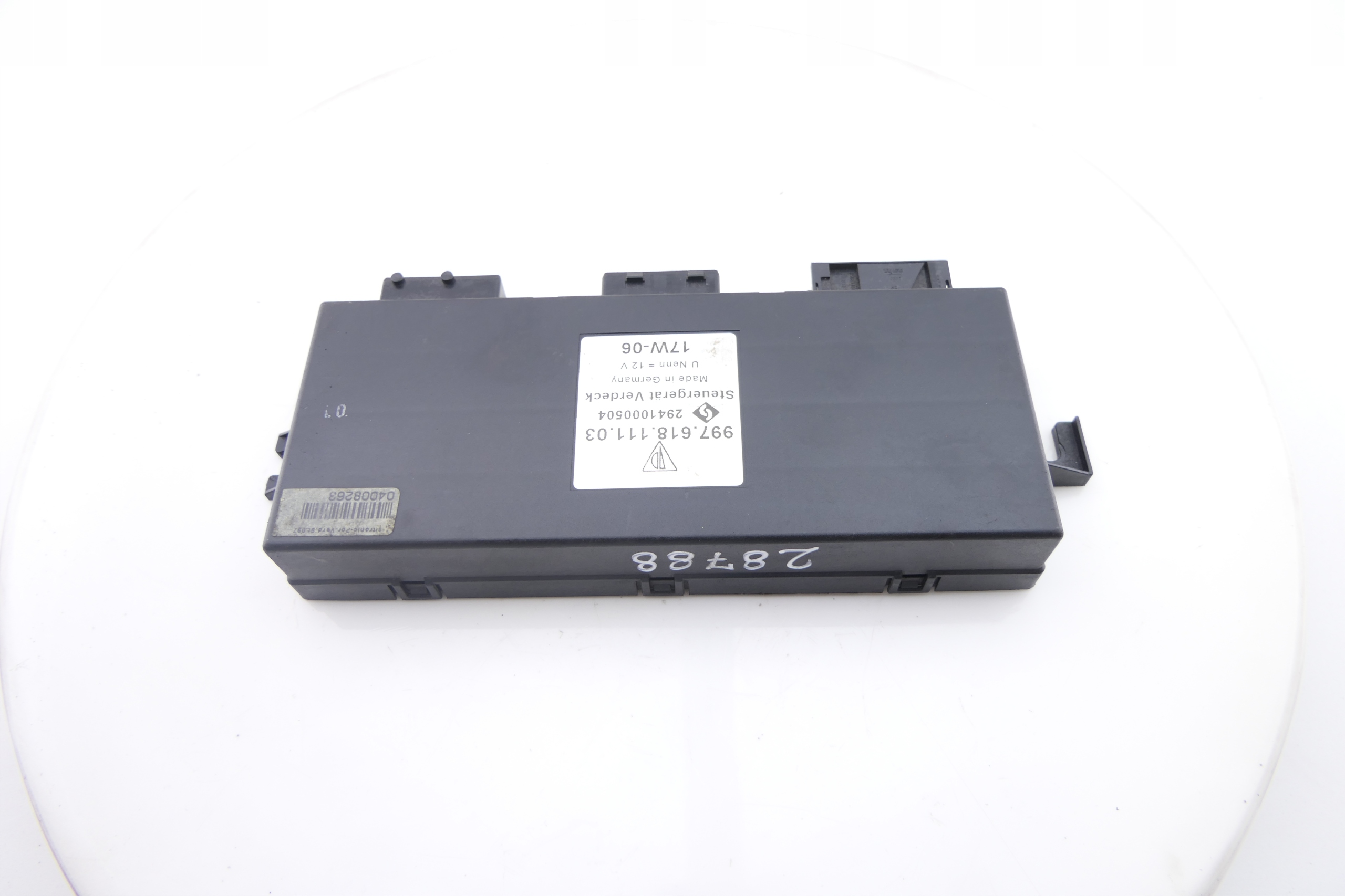 control unit roofs PORSCHE 911 BOXTER CAYMAN 3.6 3.8