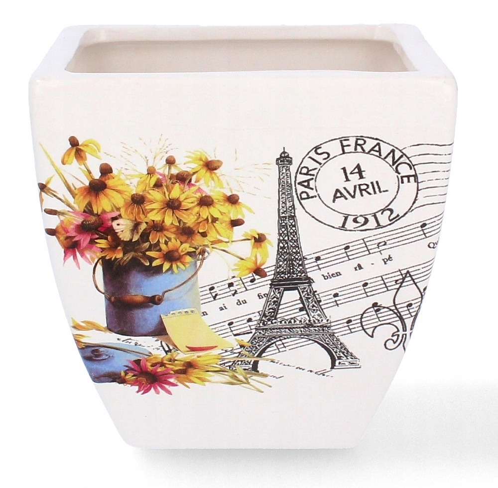 

Osłonka ceramiczna doniczka ogród balkon taras