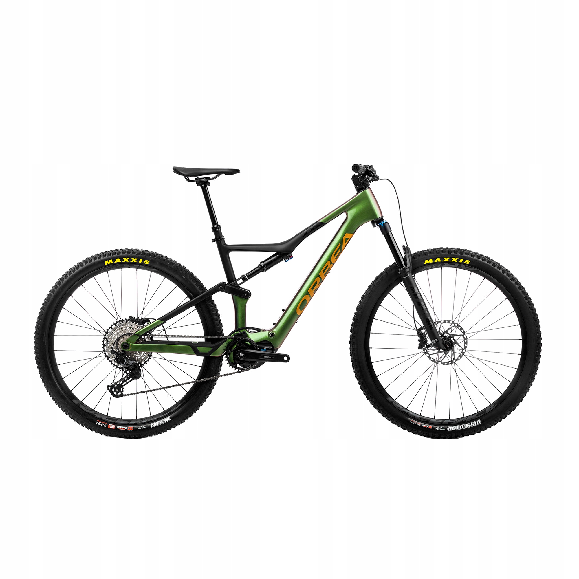 Rower elektryczny Orbea Rise M20 42V 360Wh 2023 chameleon goblin green/blac