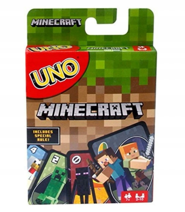 

Minecraft Gra Karciana Uno Towarzyska Karty Do Gry