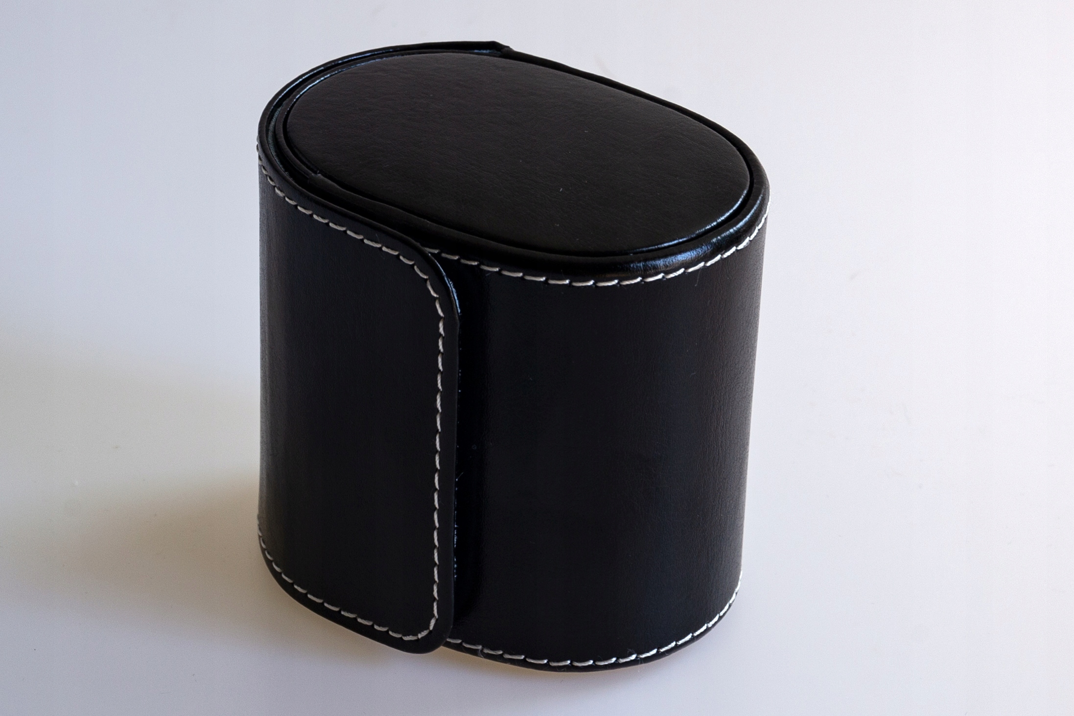 Etui skórzane podróżne na 1 zegarek Bond/ czarne Kod producenta 20116-2