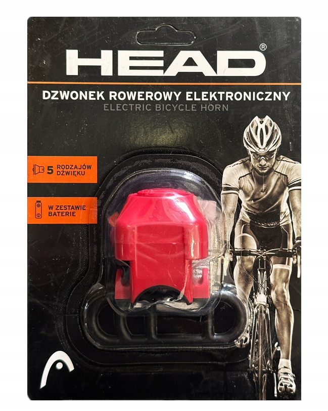 Head Elektroniczny dzwonek rowerowy 5 dzwięków