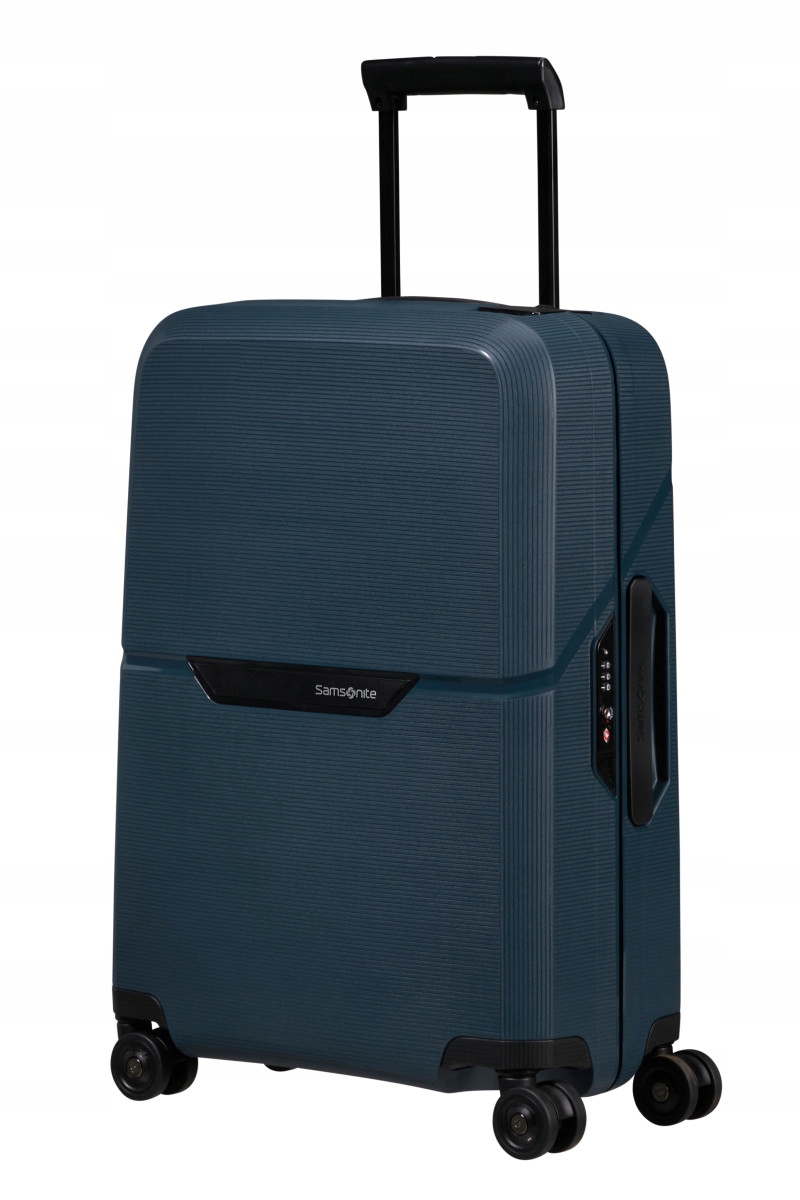 Samsonite Magnum Eco Walizka Kabinowa 55 cm 38l granatowa Midnight Blue