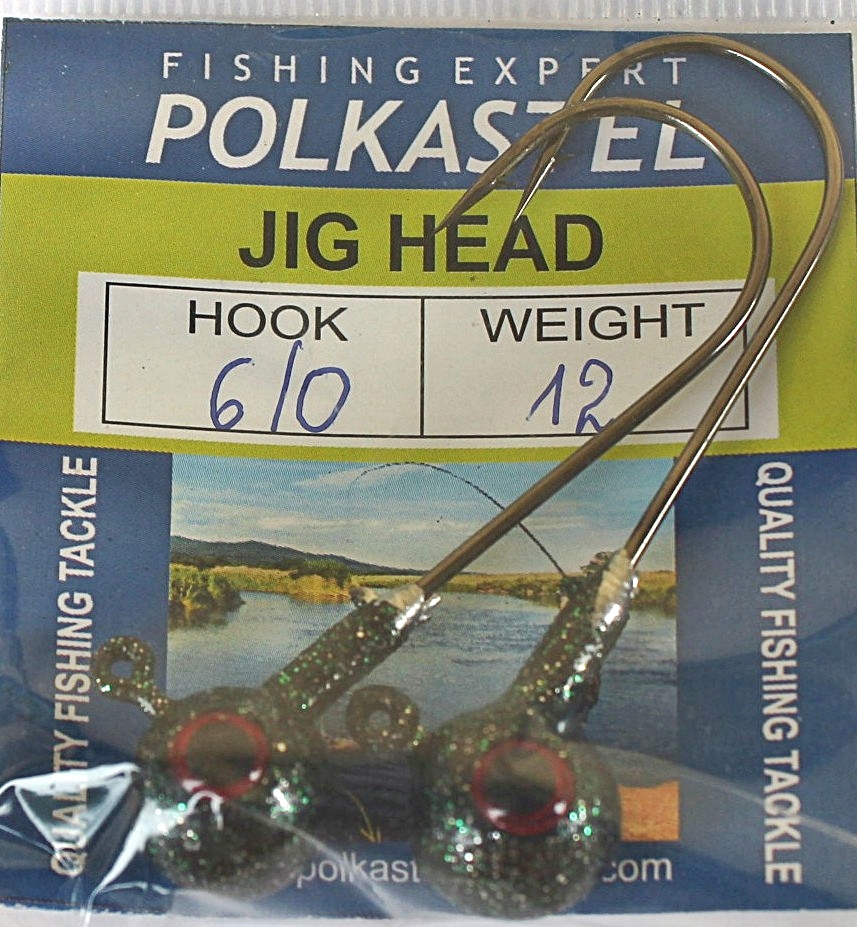 Główki Jigowe Ręcznie Malowane Hak 6/0 12gr. M05