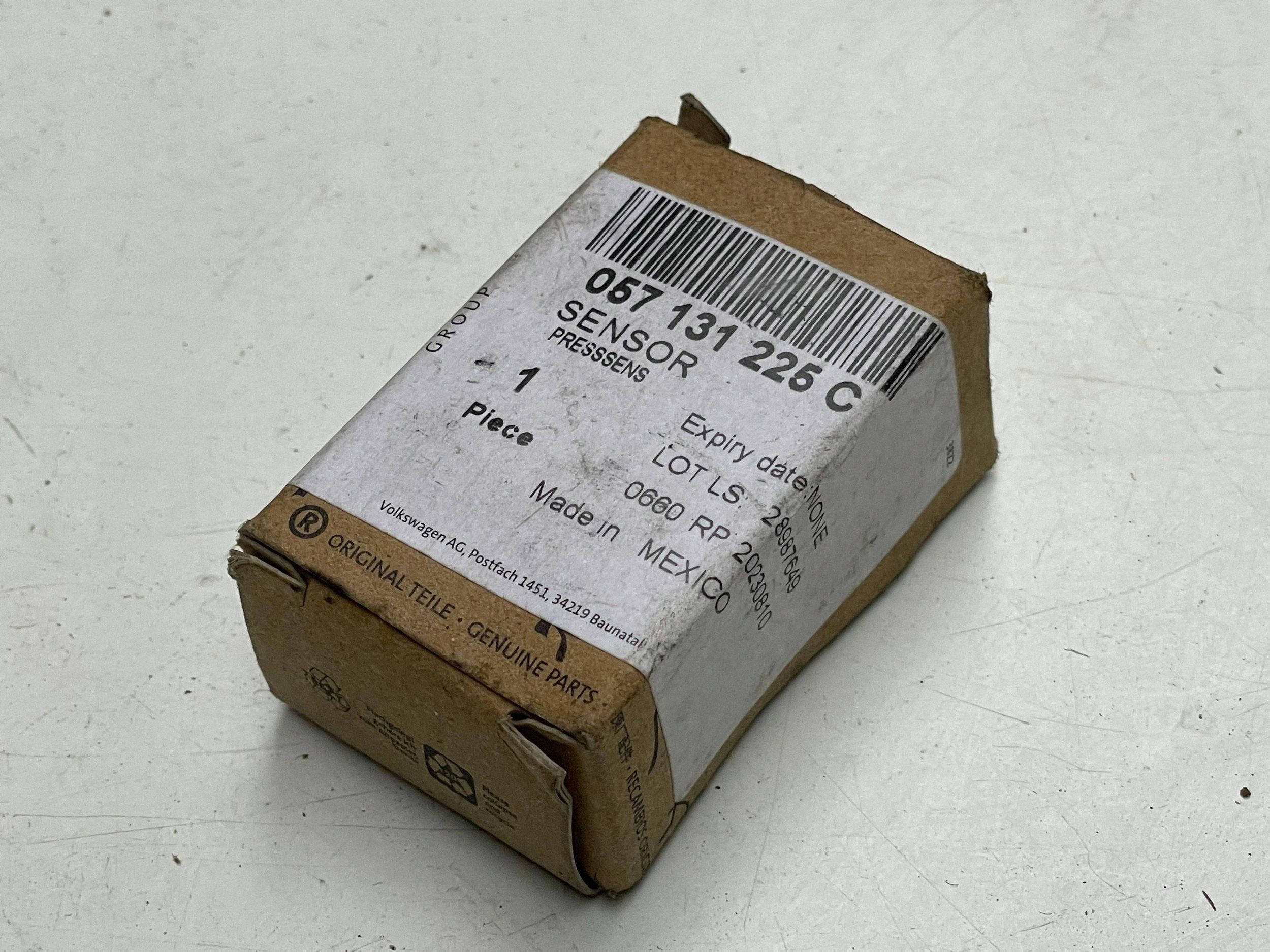 sensore pressione SPLAIN Originale AUDI RSQ8 057131225C !J