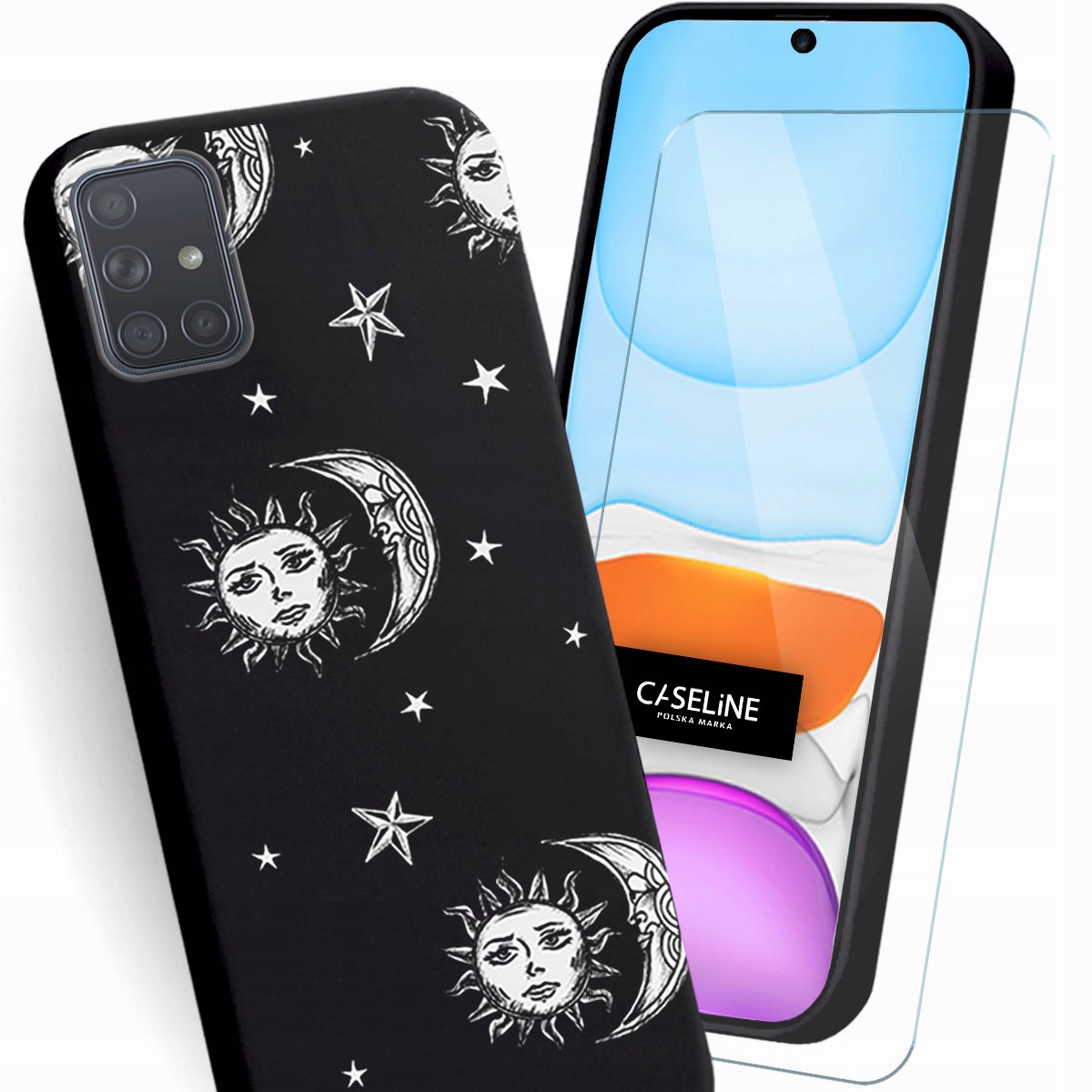 

Etui matowe do Samsung A71 guma case +szkło