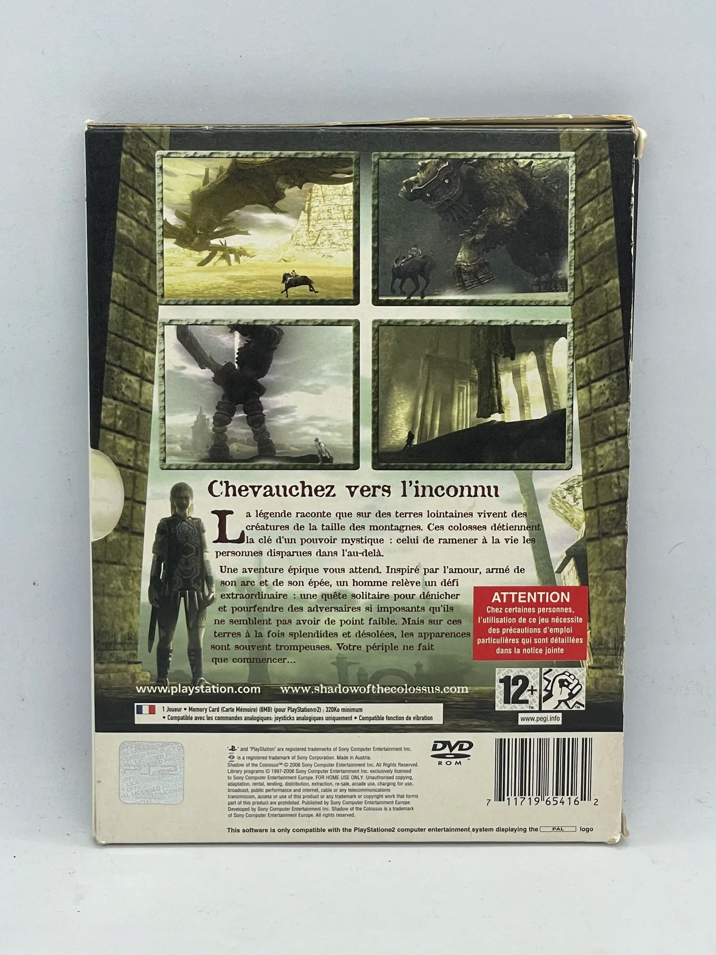 Shadow of the Colossus PS2 Tytuł Shadow Of The Colossus Limited Edition