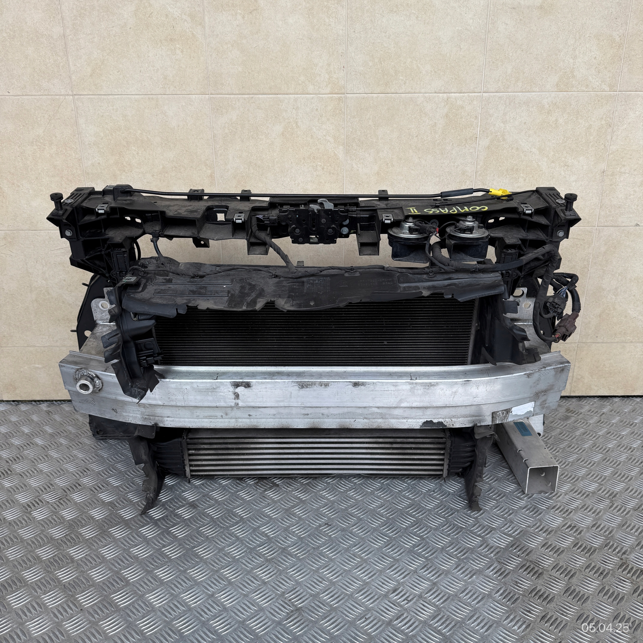 support panel for radiators complete JEEP COMPASS II LIFT 2021 ROK 1.6 MJ