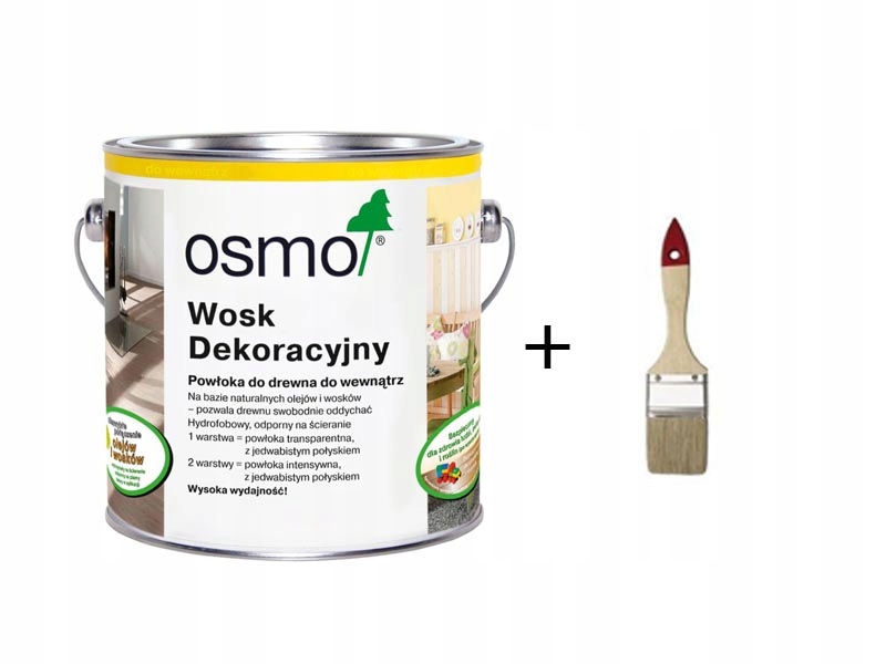 OSMO WOSK DEKORACYJNY 3103 JASNY DĄB 0,75L