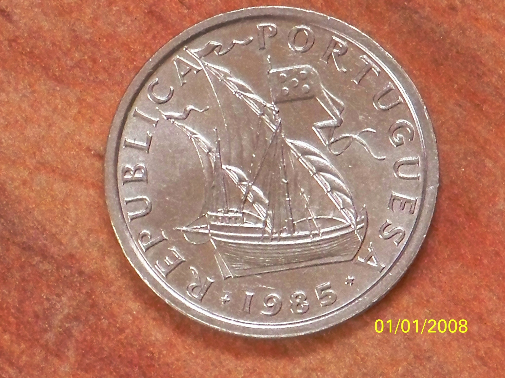 5 escudo Portugalia 1985 r. !! bcm
