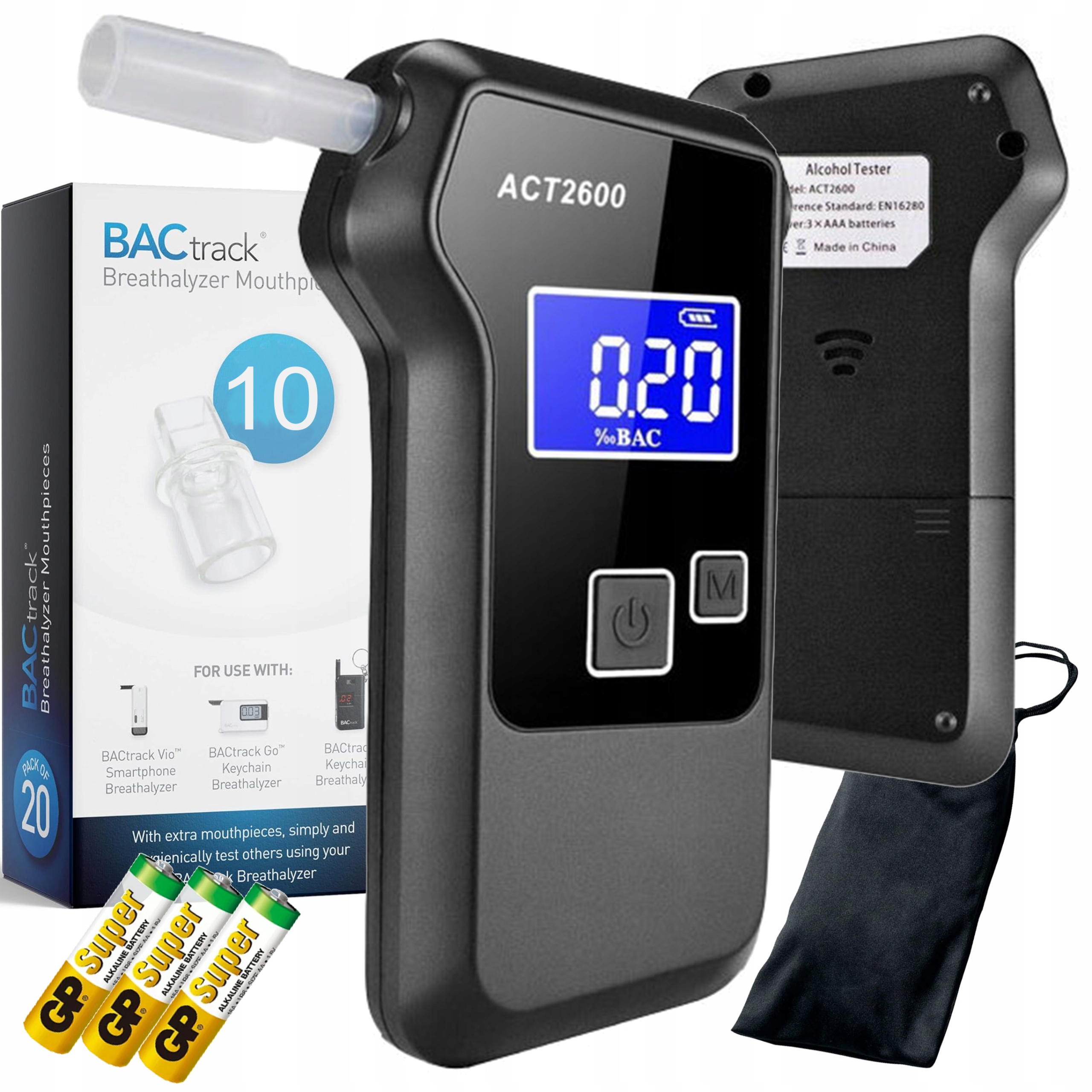 Elektrochemický Alkomat Náustky Kalibrace Pro Policejní Kalibrace Bonus