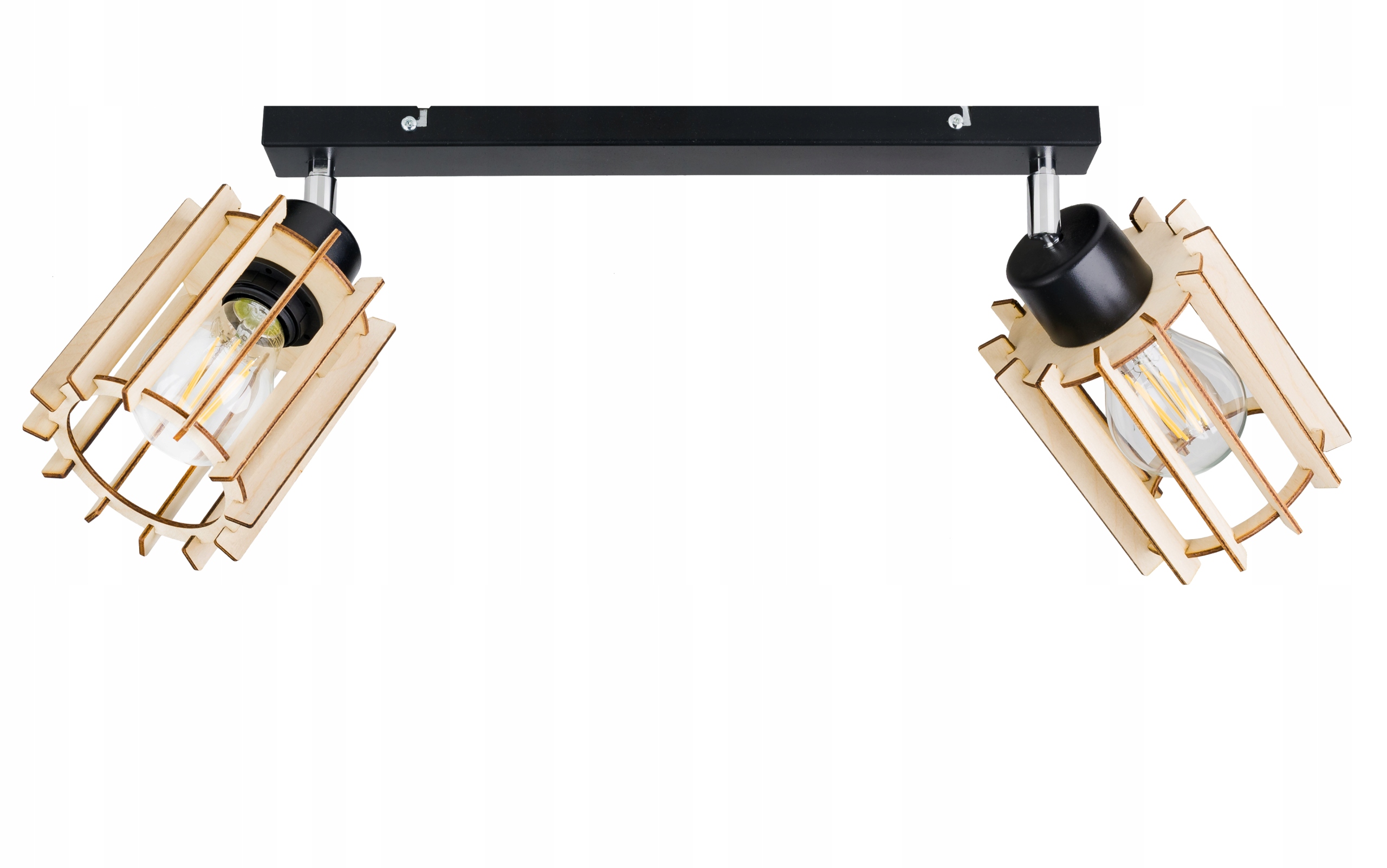 

Lampa Wisząca plafon żyrandol sufitowa Loft Drewno
