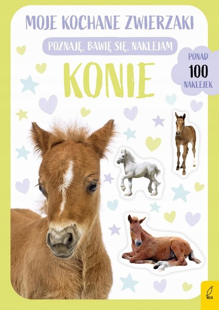 

Moje kochane zwierzaki Konie Ponad 100 naklejek Kd