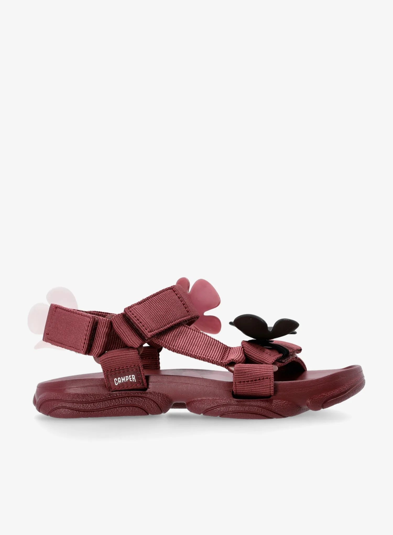 Dámské sandály Camper Karst Sandal burgundská barva 39