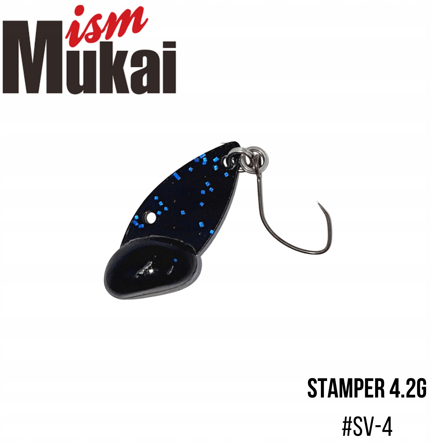 Cykada Mukai Stamper #SV4 Black Blue Lame (4.2g)