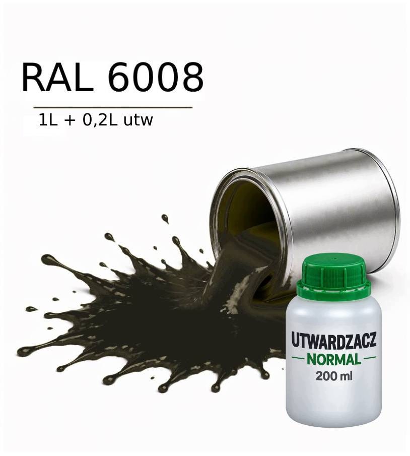 Valspar Ral 6008 Barva Dtm Základní Nátěr Polyuretanová 2K Pololesk 1L Utw