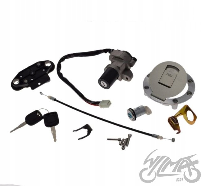 STACYJKA Z ZESTAWEM ZAMKÓW DO JUNAK 904 126 ROMET ZXT 50 125