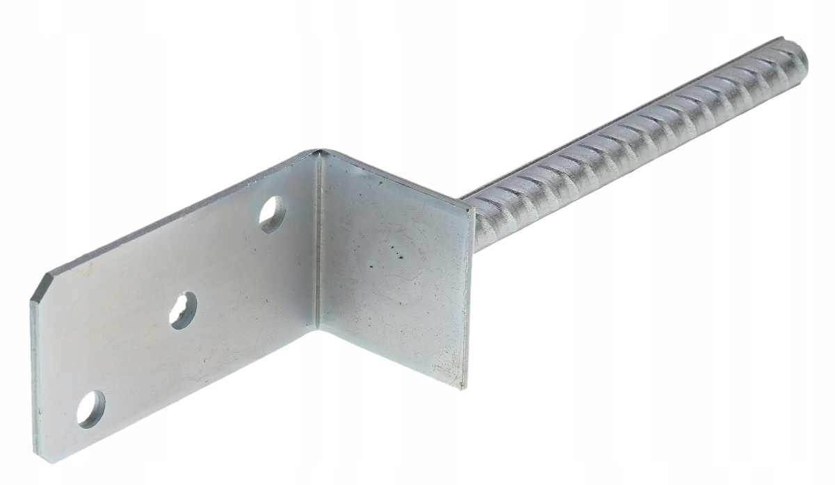 

Podstawa Słupa Typ L Do WMUROWANIA120x60x4mm Kotwa