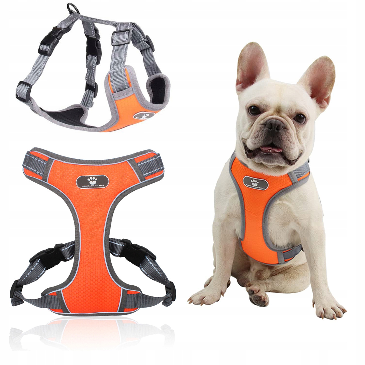 Levně Postroj Pro Velkého Psa Guard Nastavitelný, Reflexní, Odolný, Velikost M