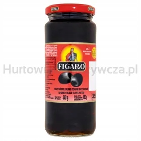 Figaro Španělské Černé Olivy Vypeckované 340 G/160 G