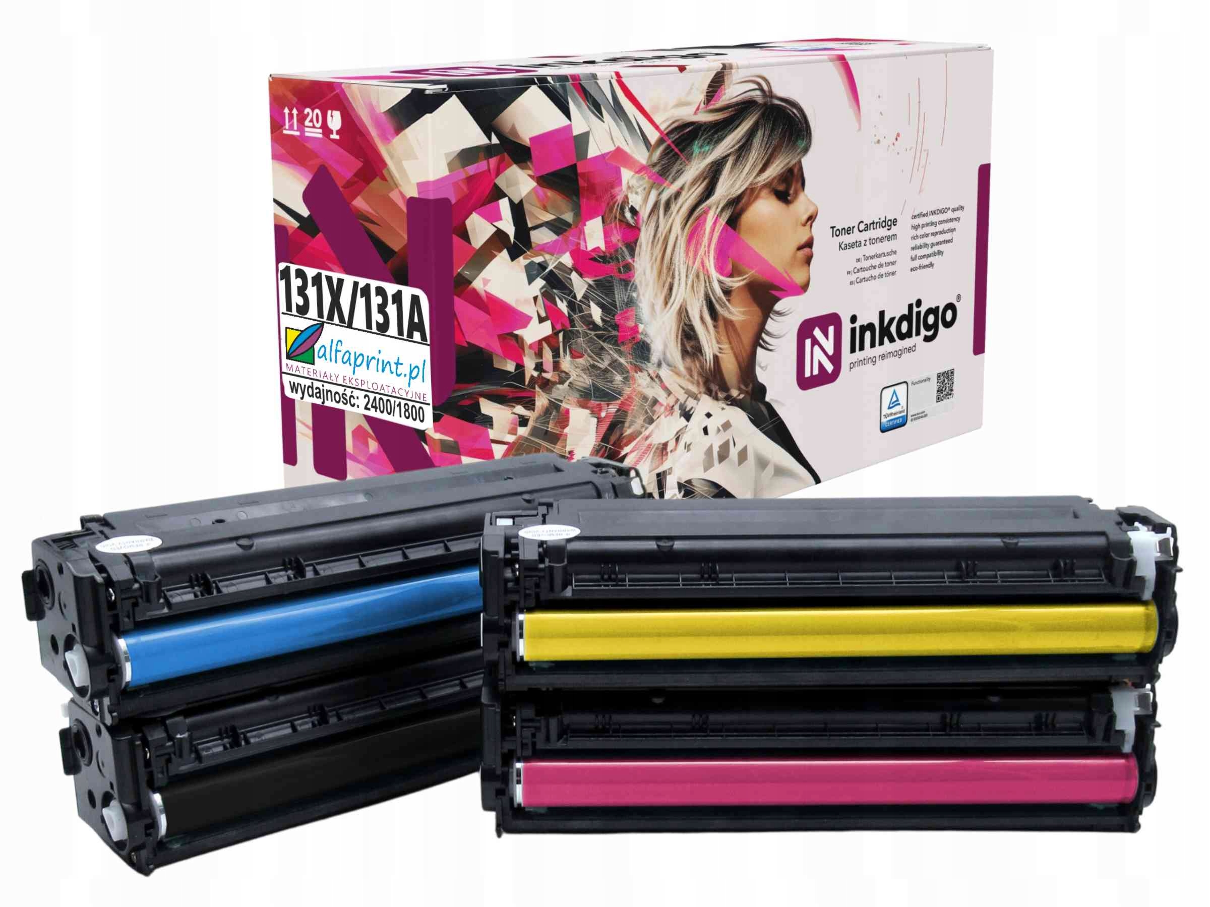 4x Hp 131X/A LaserJet Pro 200 Color Mfp M251n M251nw M276n M276nw M276n