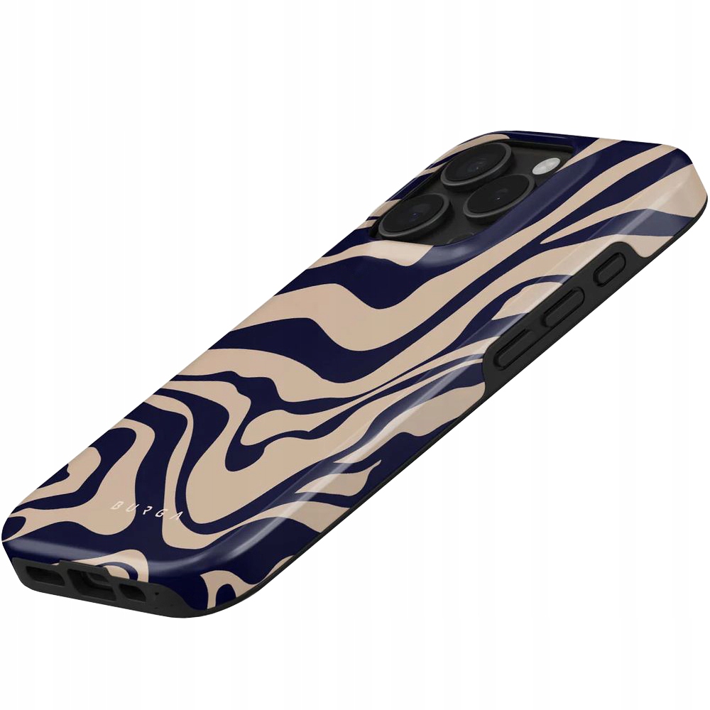 Etui Burga do iPhone 16 Pro case, modna obudowa mocne plecki do MagSafe