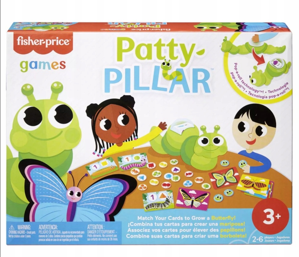 

Fisher Price Gra Głodna Gąsienica GYJ81