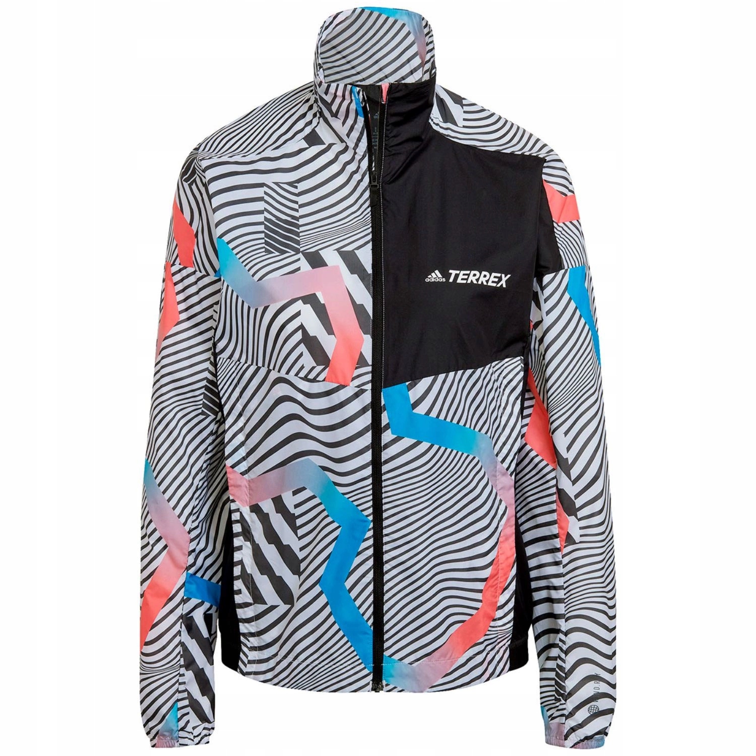 Pánská bunda Adidas Terrex Trail Wind sportovní bunda na běhání vel. S