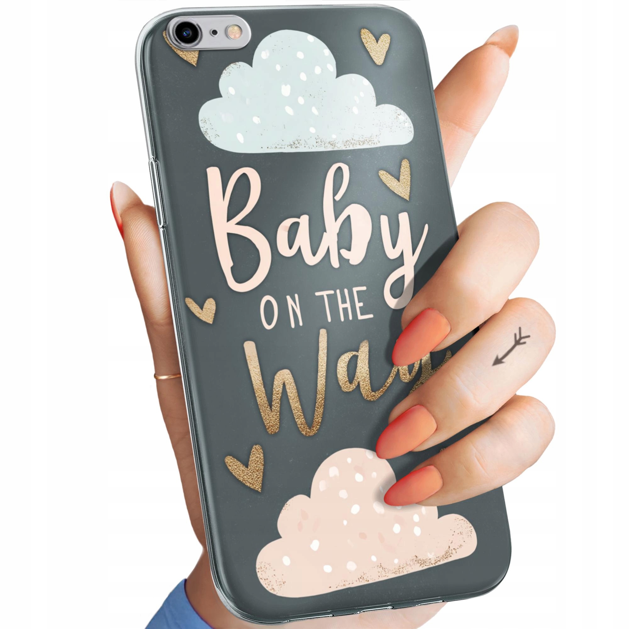 Etui Do Iphone 6 Plus 6S Plus Gender Reveal Pregnant Baby Shower
