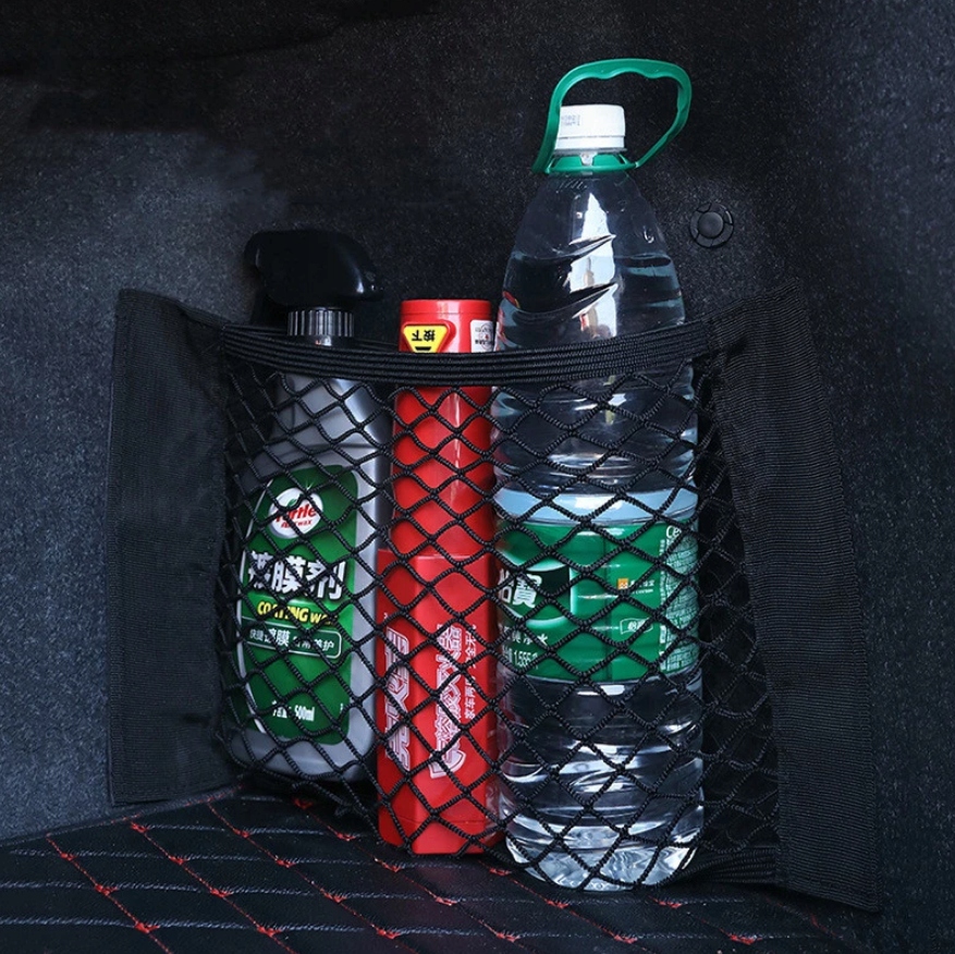 2x SIATKI DO BAGAŻNIKA SAMOCHODOWEGO NA RZEP 25x30 Producent inny