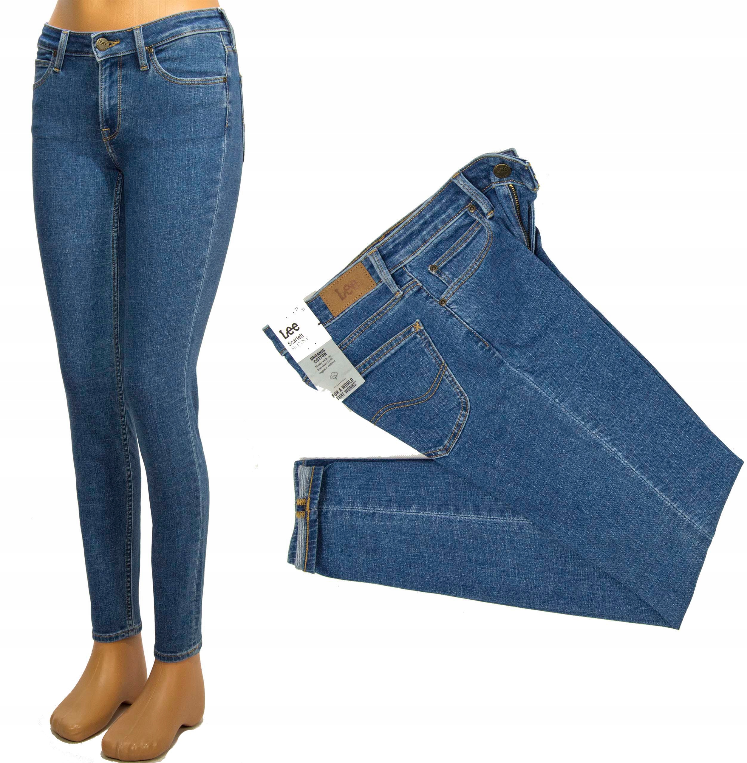 

Lee Scarlett Oregon damskie spodnie jeansy W30 L33