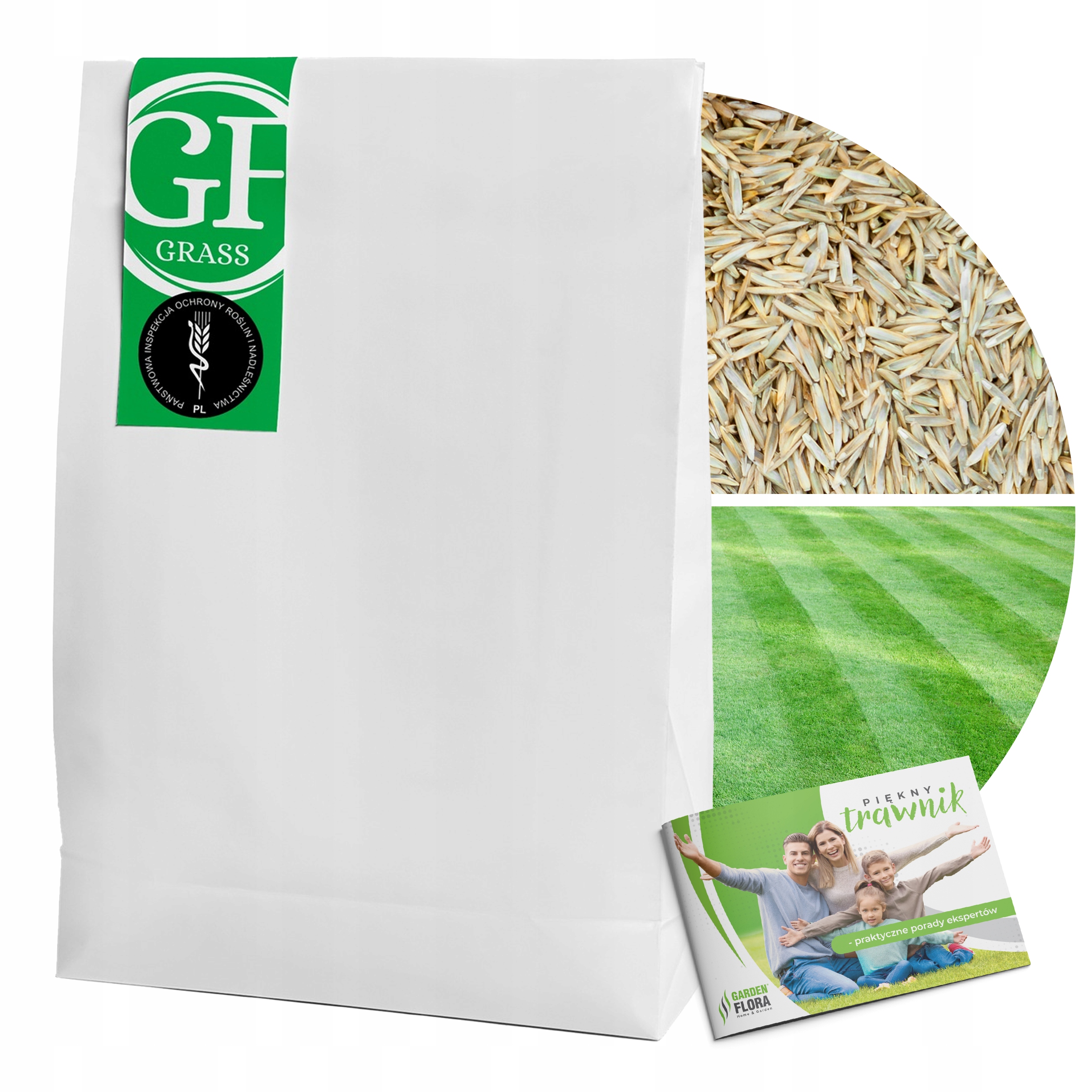 TRAWA REGENERACYJNA RENOWACYJNA SAMOZAGĘSZCZAJĄCA ODPORNA GF GRASS 3KG