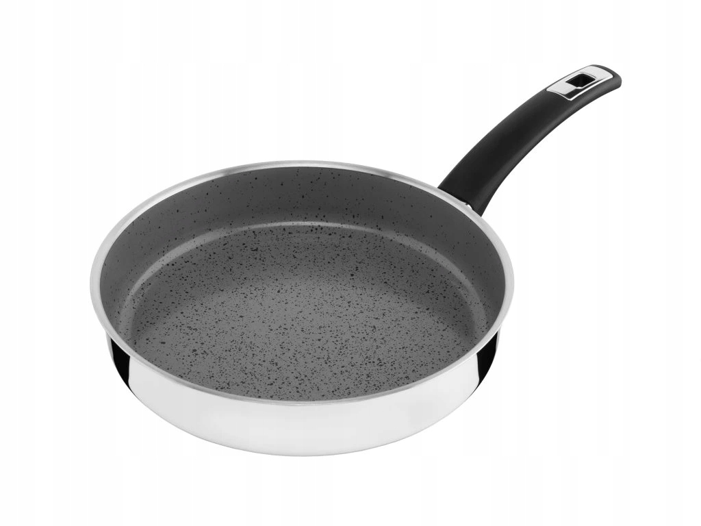 Kolimax Panvica Cerammax Pro Standard 26 cm s rukoväťou, nízka, sivá Granit