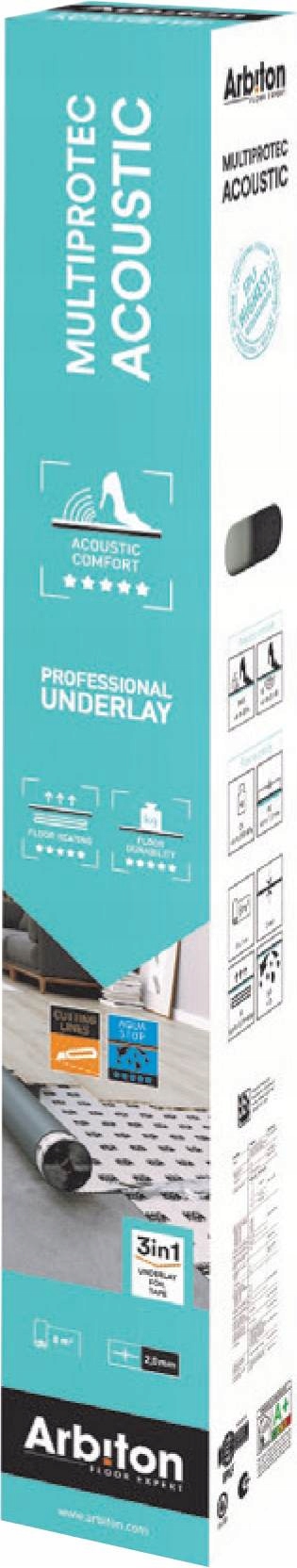 Podkład pod panele Arbitron MULTIPROTEC ACOUSTIC