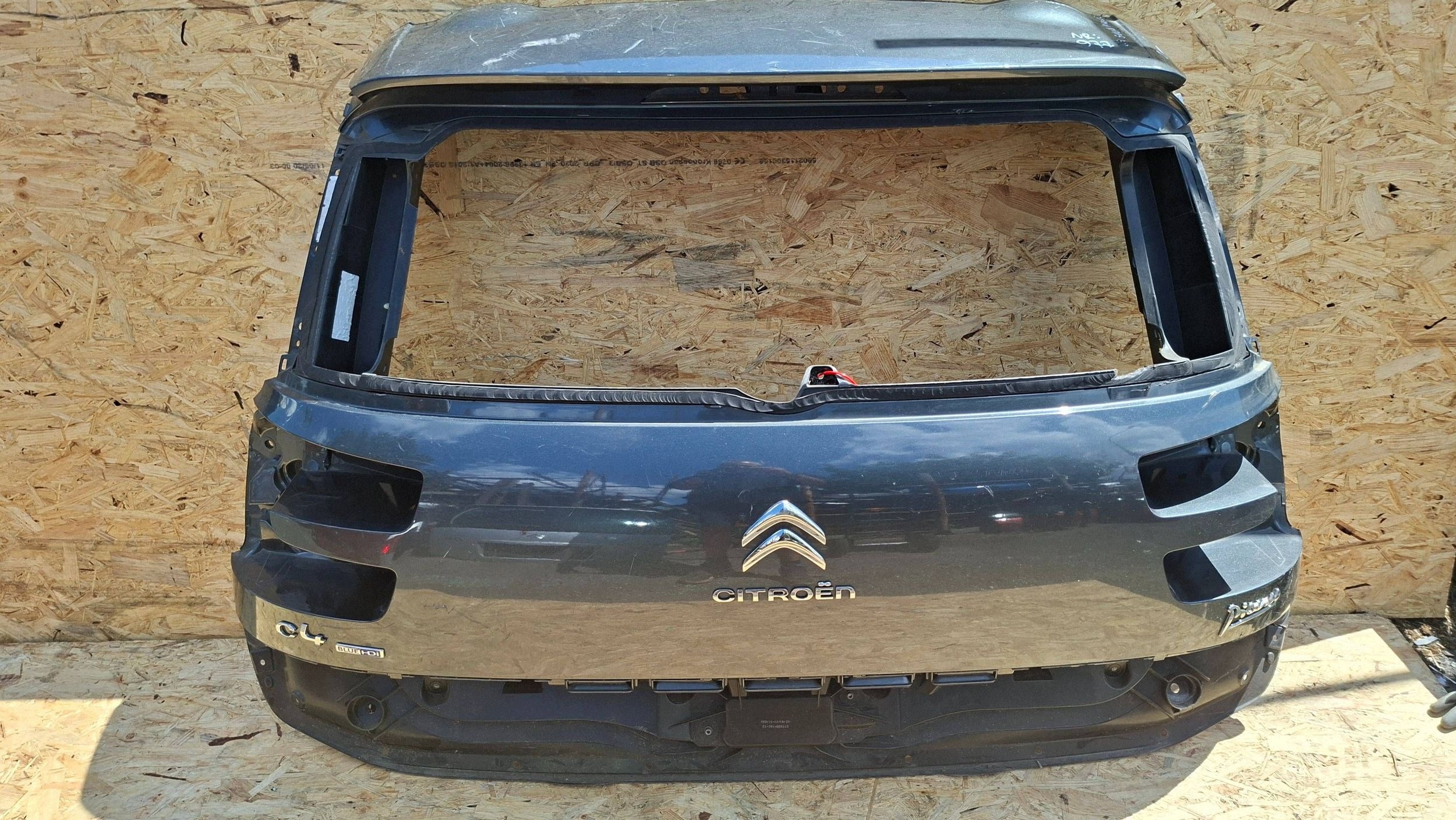 trunk door boot CITROEN C4 GRAND PICASSO II 2013