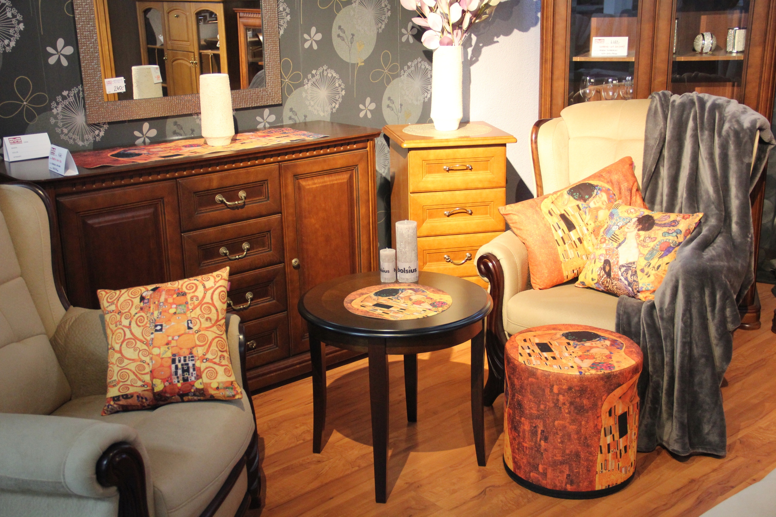 Poduszka - KLIMT NOSTALGIA - 40x40 cm Marka Bertoni