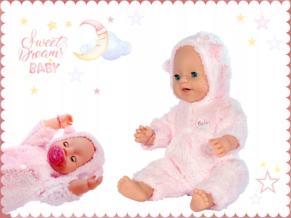 DUŻA LALKA BOBAS INTERAKTYWNA Z AKCESORIAMI DLA DZIEWCZYNKI Wiek dziecka 3 lata +